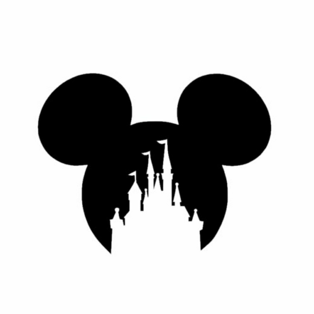 Mickey with castle Decal